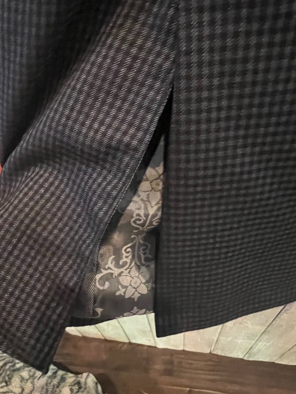 Steve Harvey Celebrity edition Pinstripe Suit Jacket & Pants - Picture 12 of 13